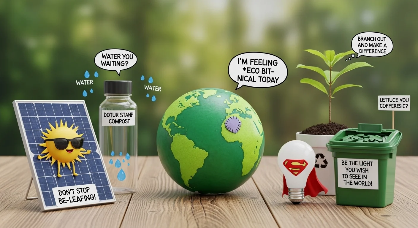 Sustainability Puns One-Liners