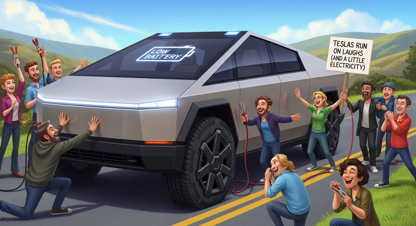 Tesla jokes one liners