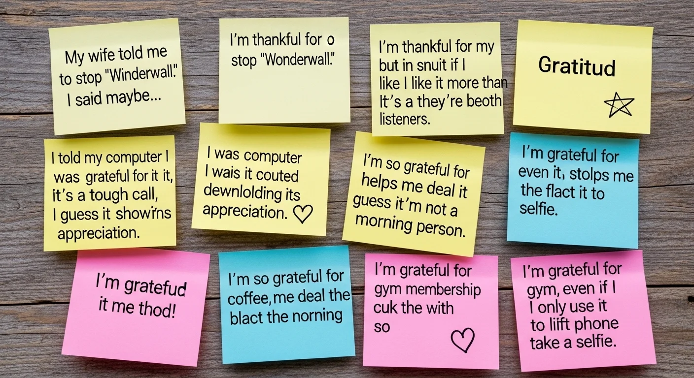 Work From Home Gratitude 💻