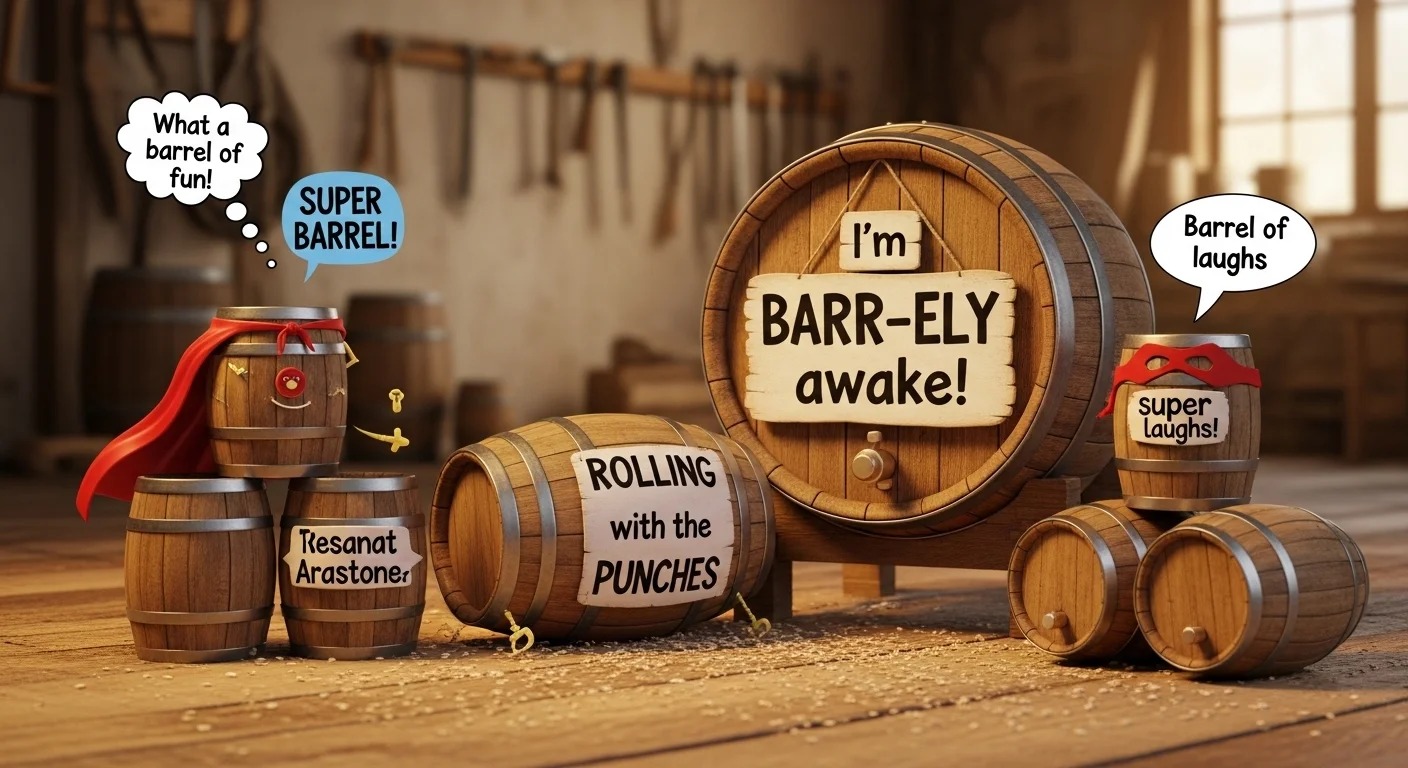 Barrel Puns One Liners