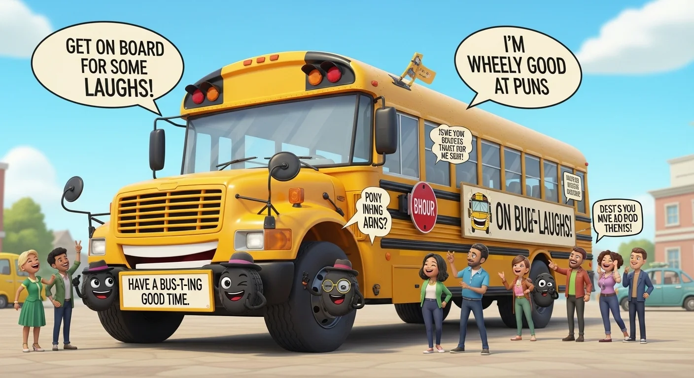 Bus Puns One Liners