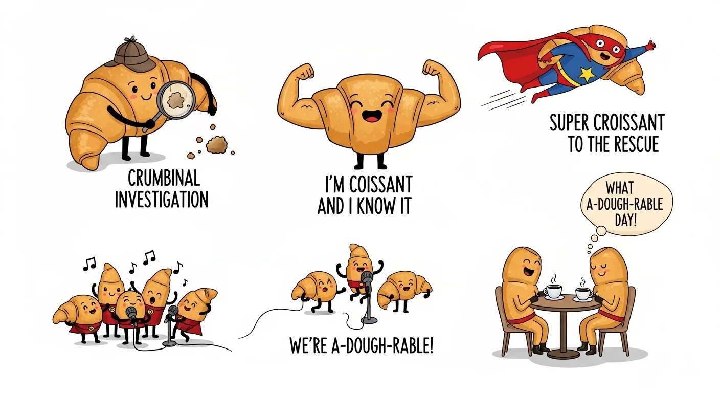 Croissant Wordplay for Chefs