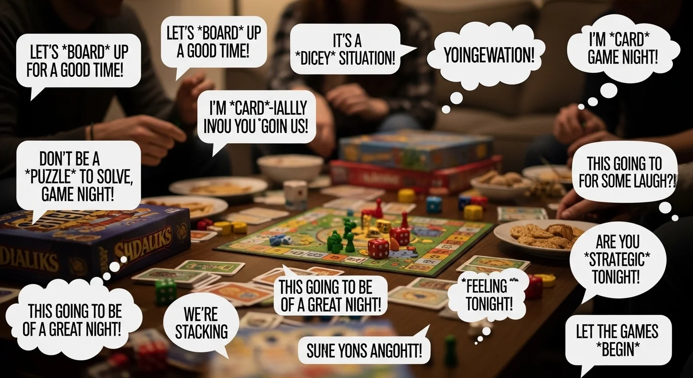 Game night puns one liners