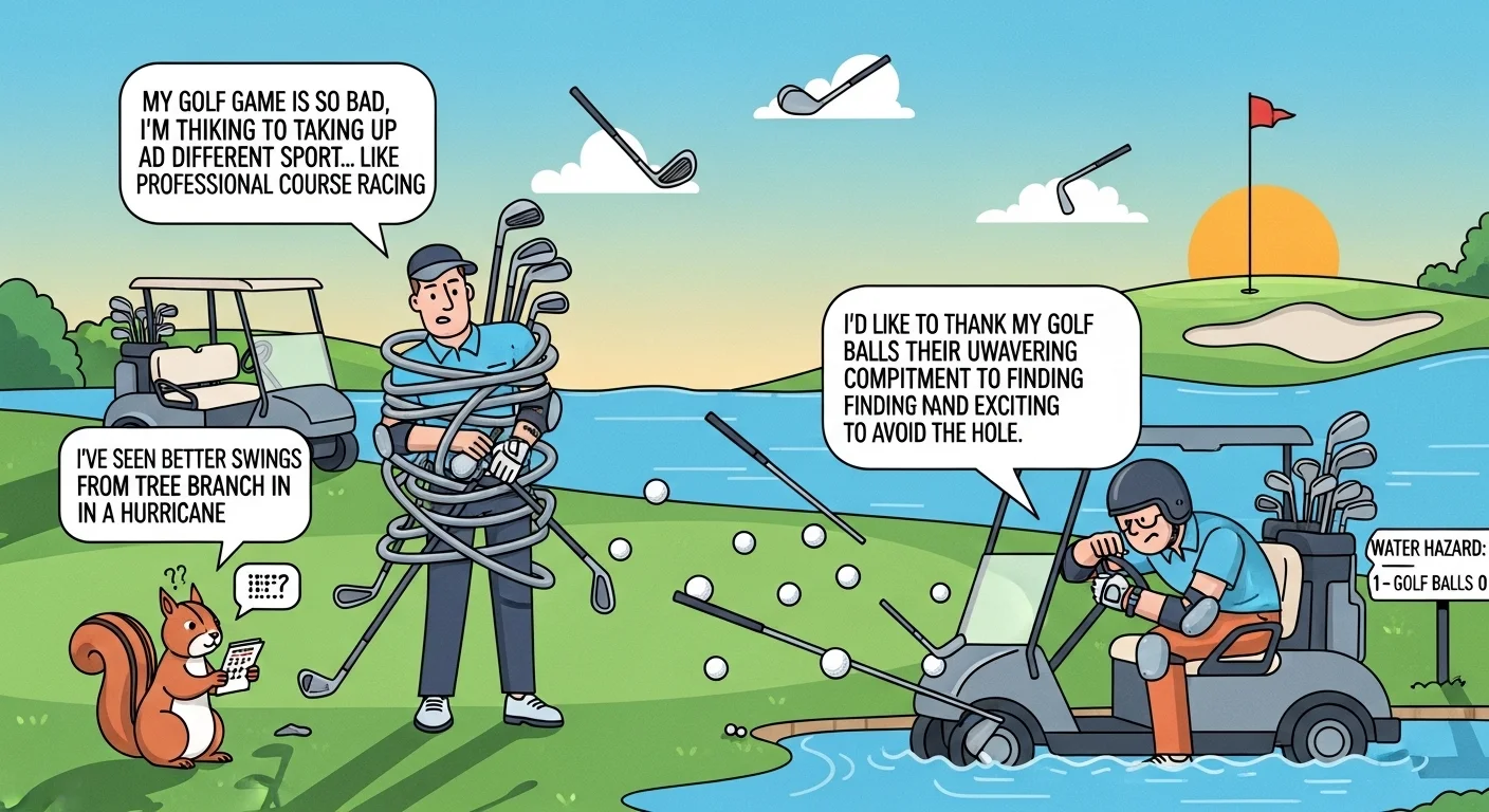 Golf Jokes One-Liners