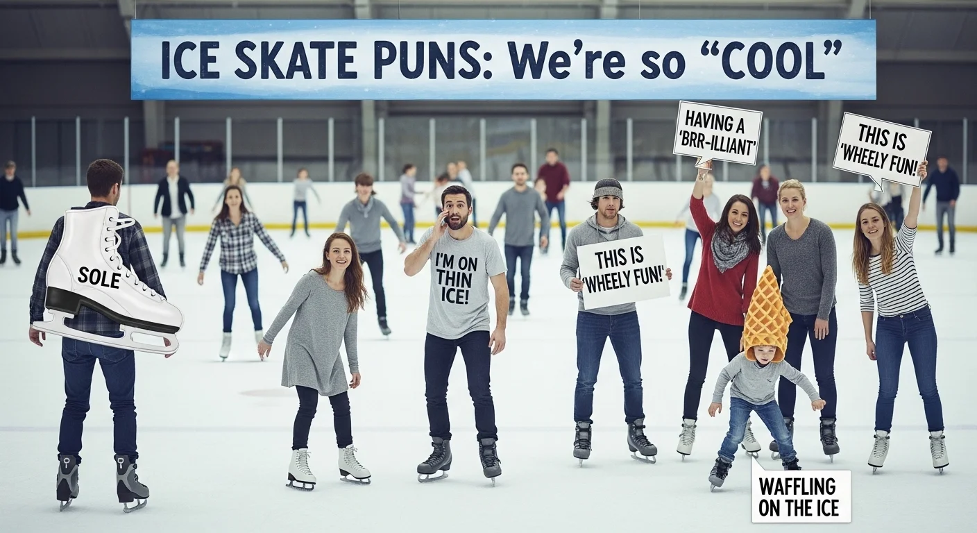 Ice Skate Puns — One Liners