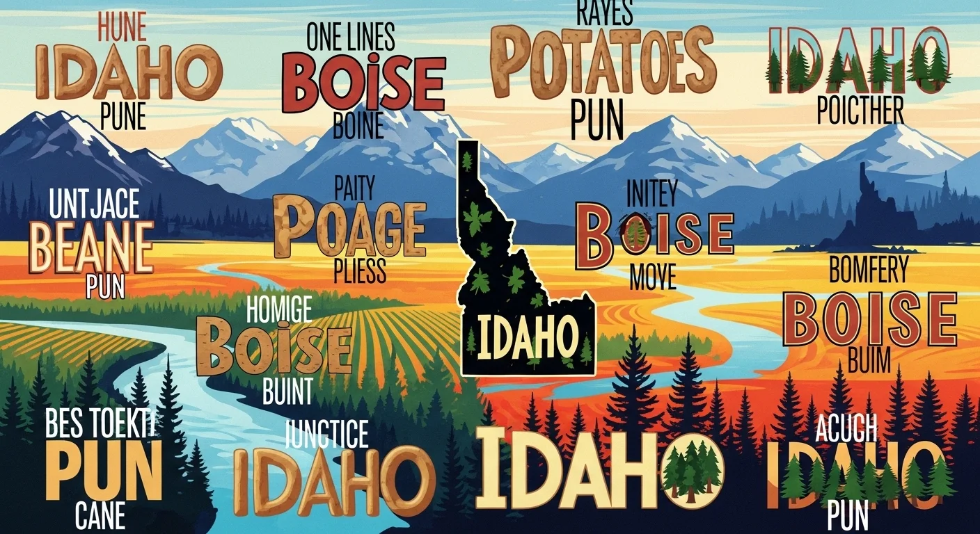 Idaho Puns One-Liners