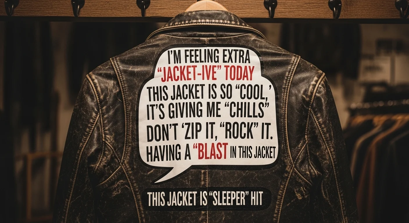 Jacket Puns One-Liners
