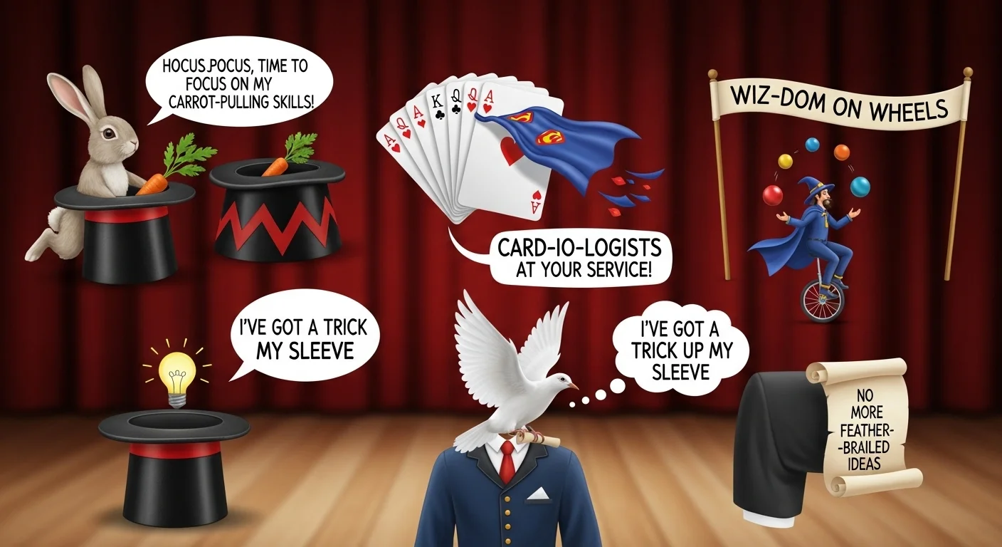 Magician puns one liners