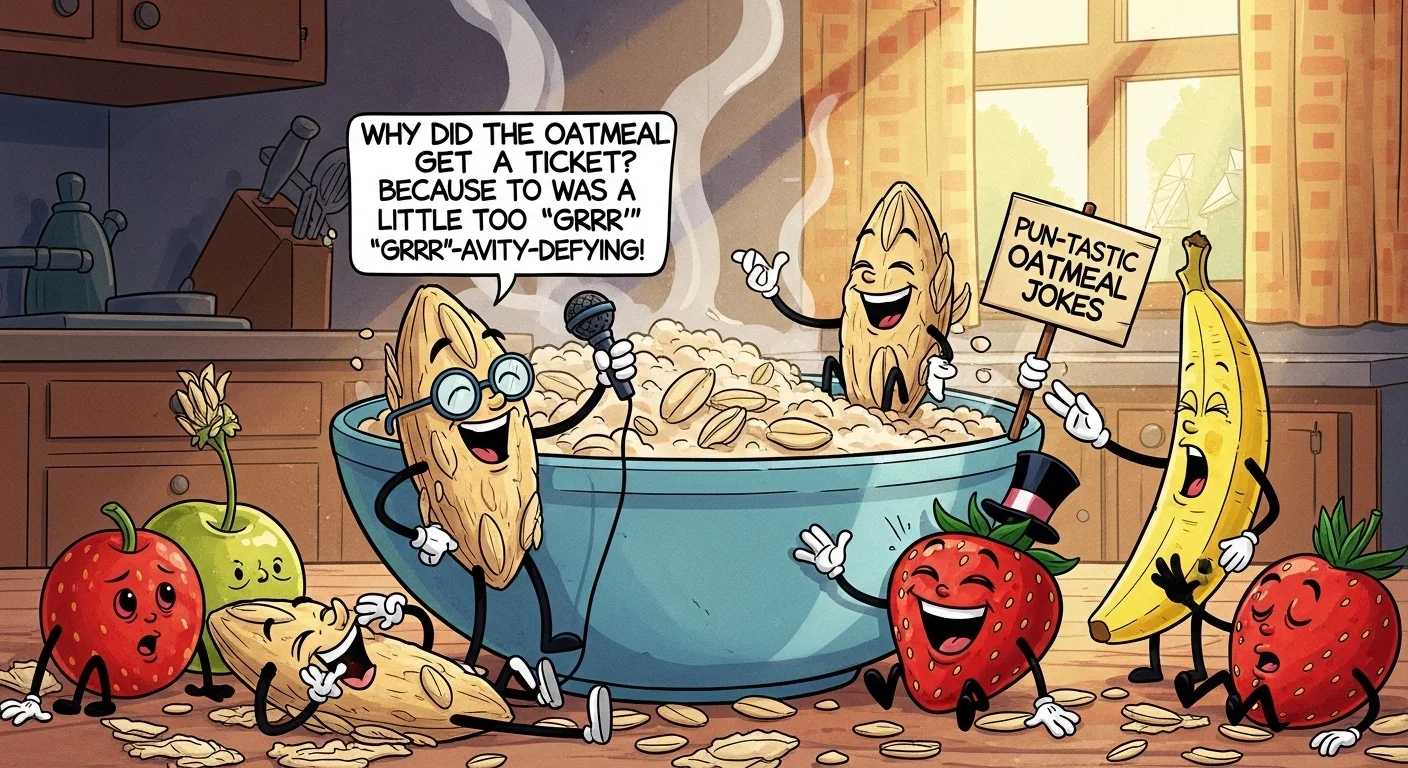 Oatmeal Jokes One Liners