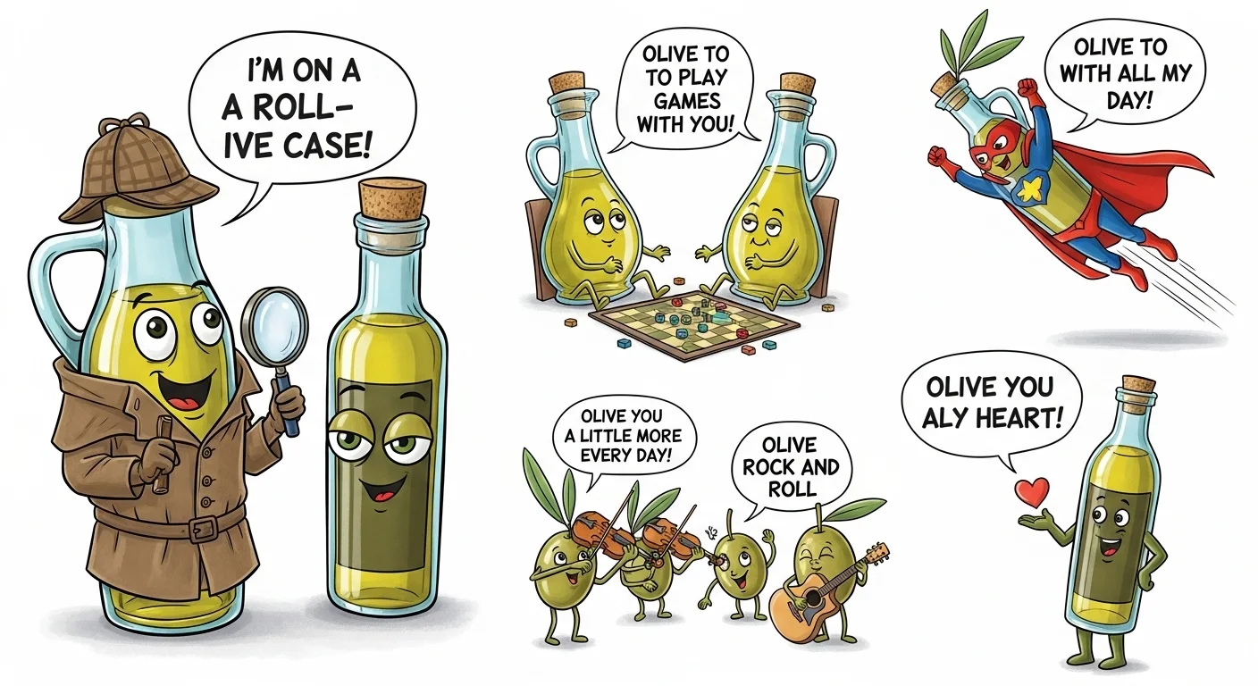 Olive Oil Puns 