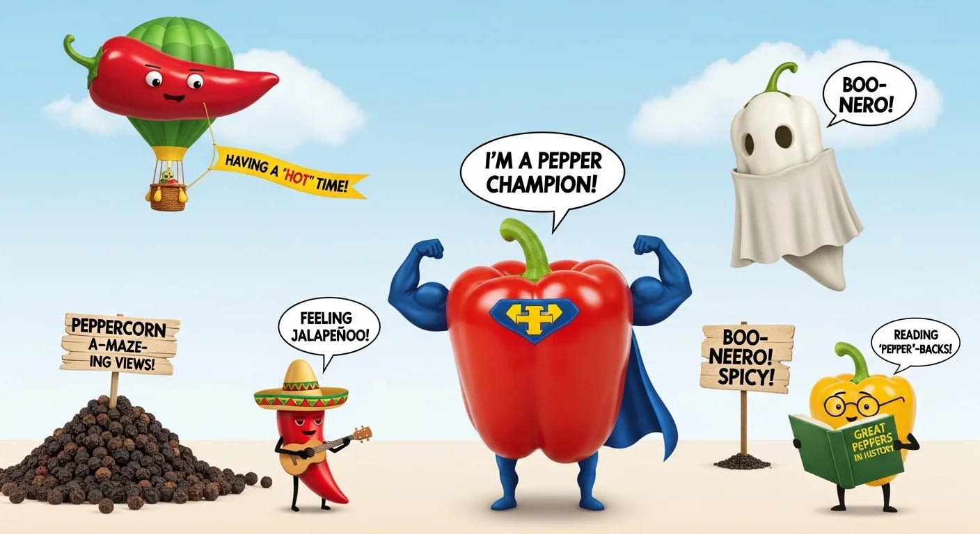 Pepper Party Laughs 🌶️