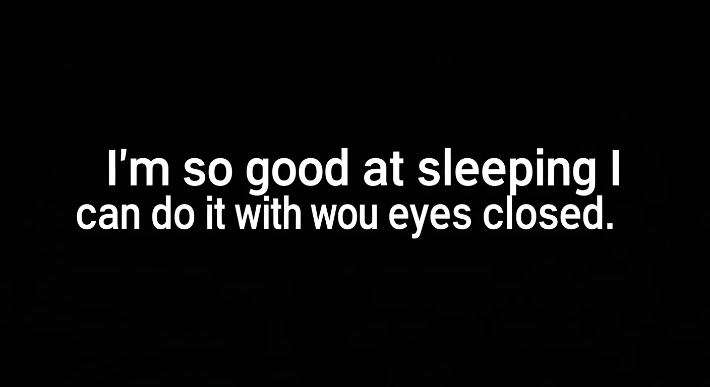 Sleep Jokes One-Liners