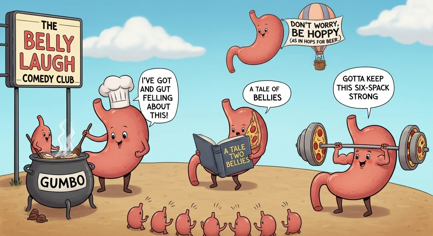 Stomach Puns One Liners