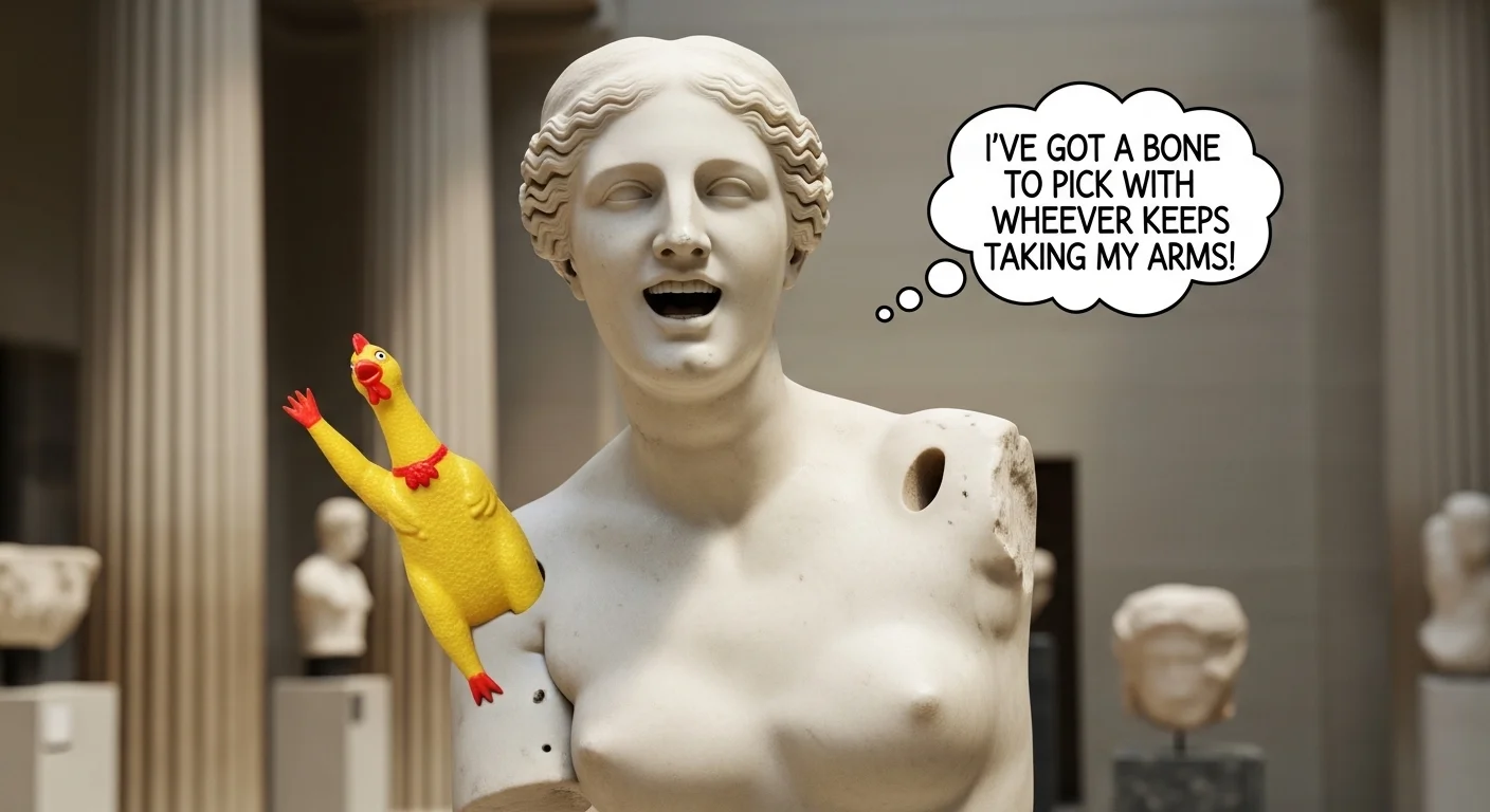 Stone-Cold Statue Puns 🗿