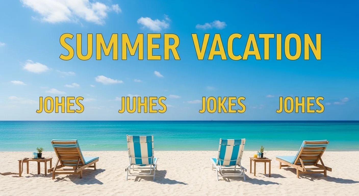 Summer Vacation Jokes One-Liners