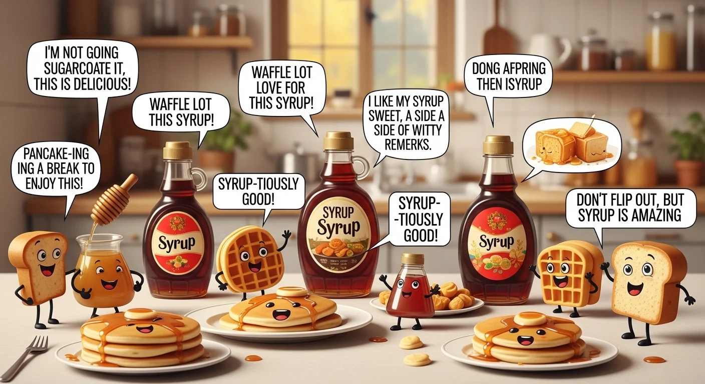 Syrup Puns One-Liners