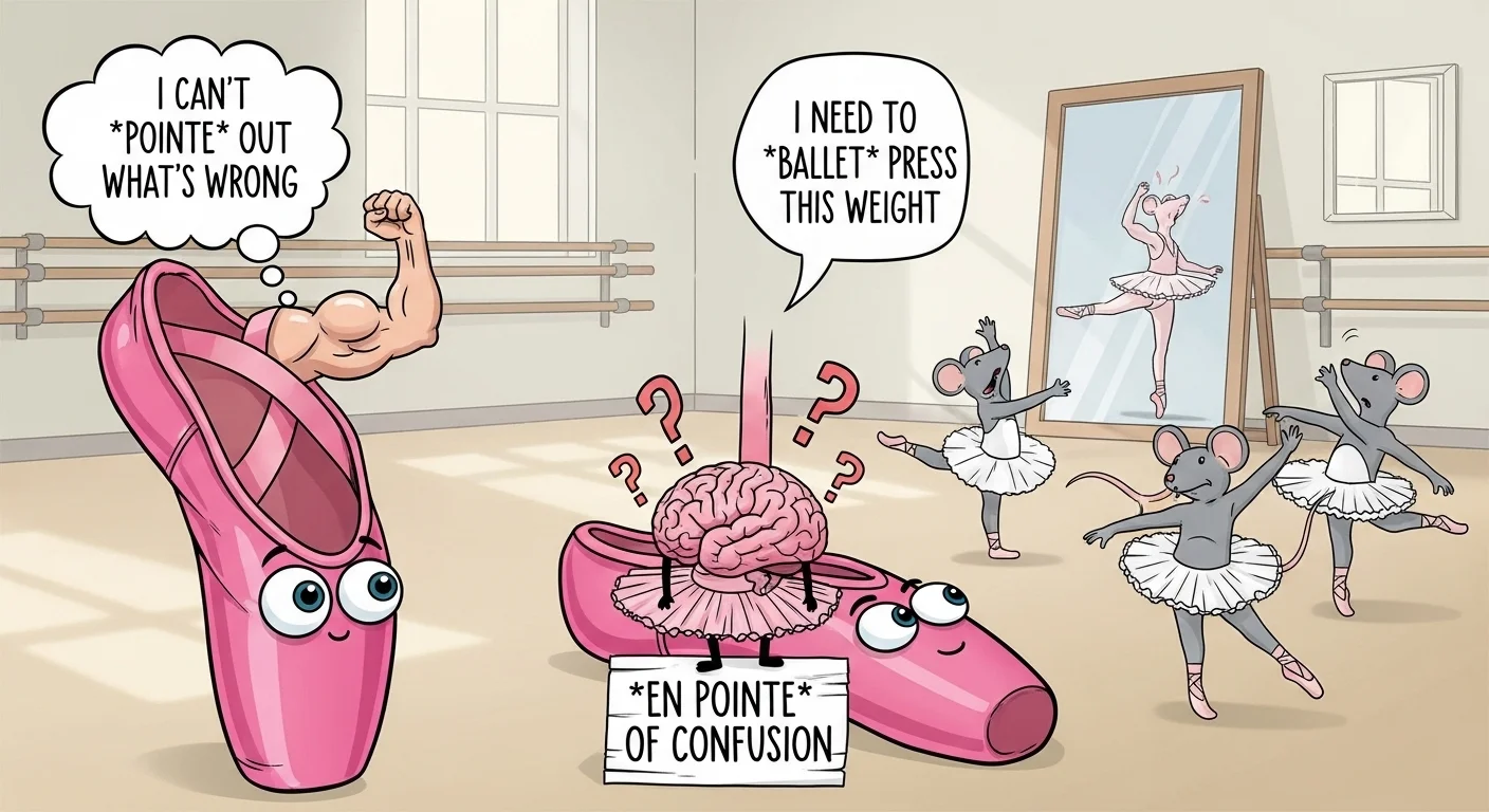 Toe-Tally Ballet Puns