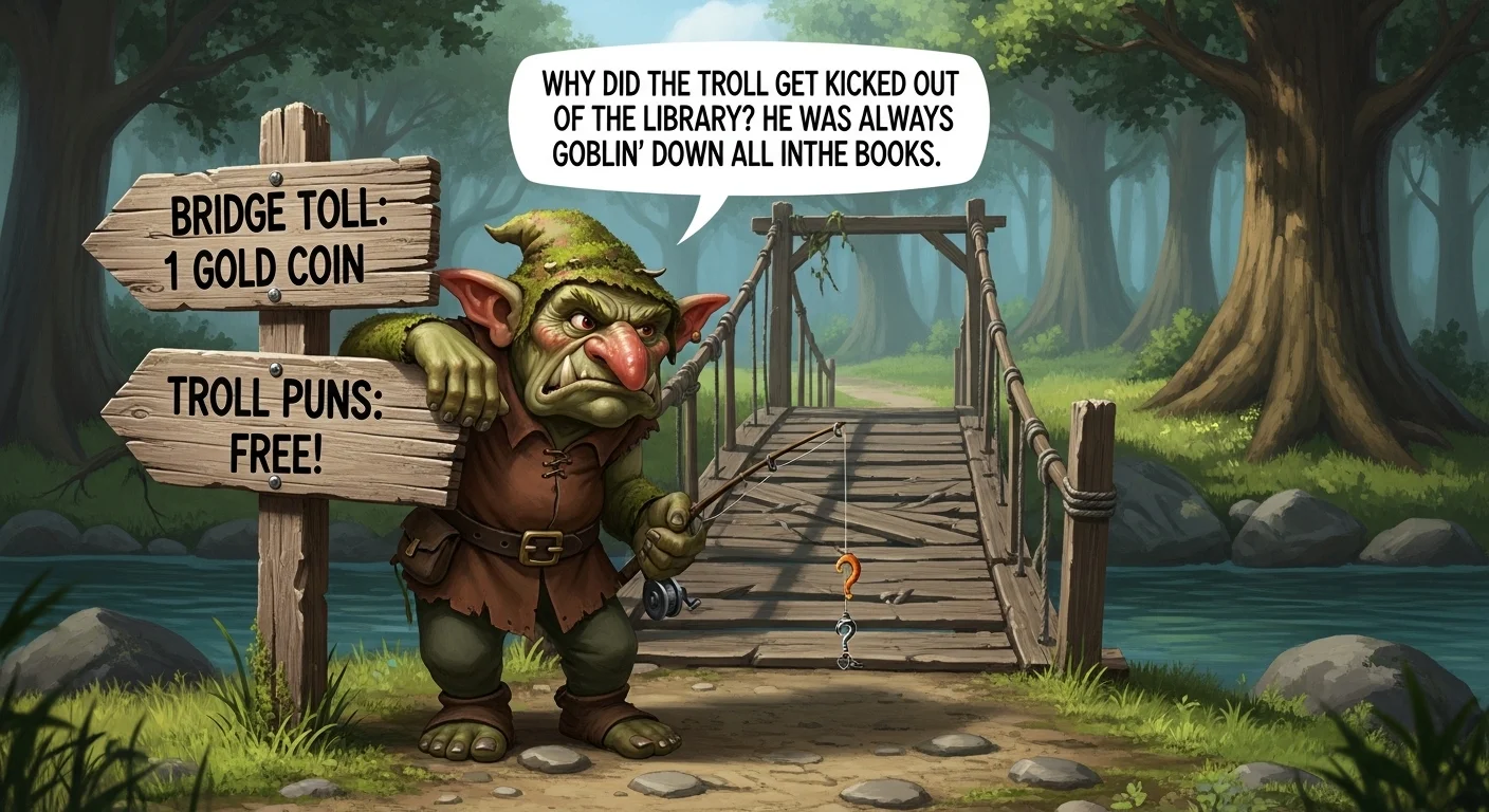 Troll Puns One-Liners