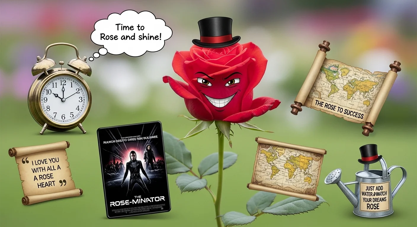 🌹 Classic Rose Puns That Never Wilt
