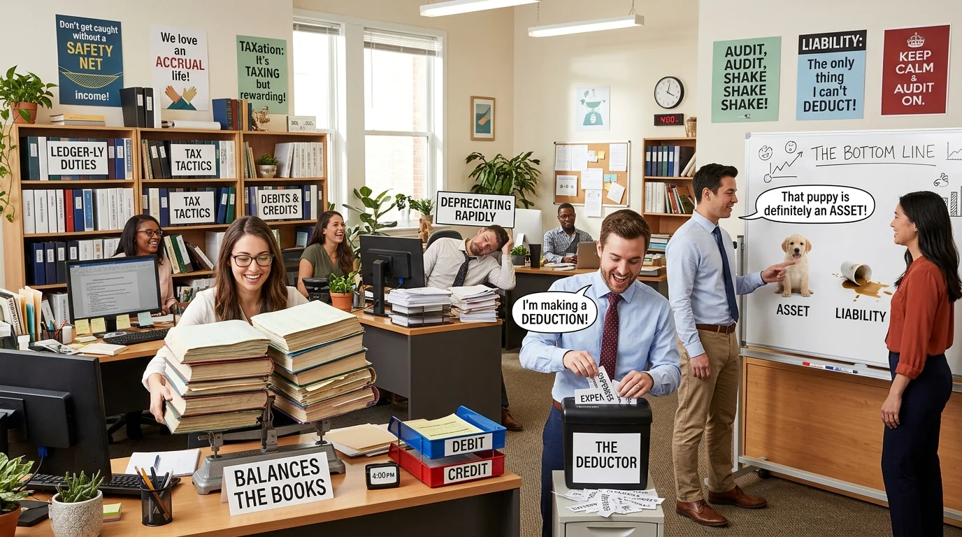 Accounting Puns One Liners
