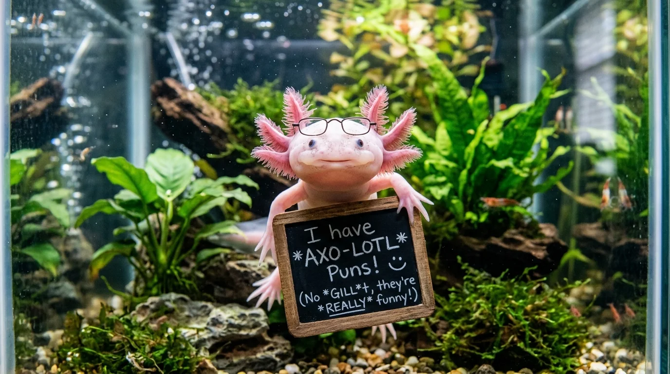 Axolotl Puns One Liners