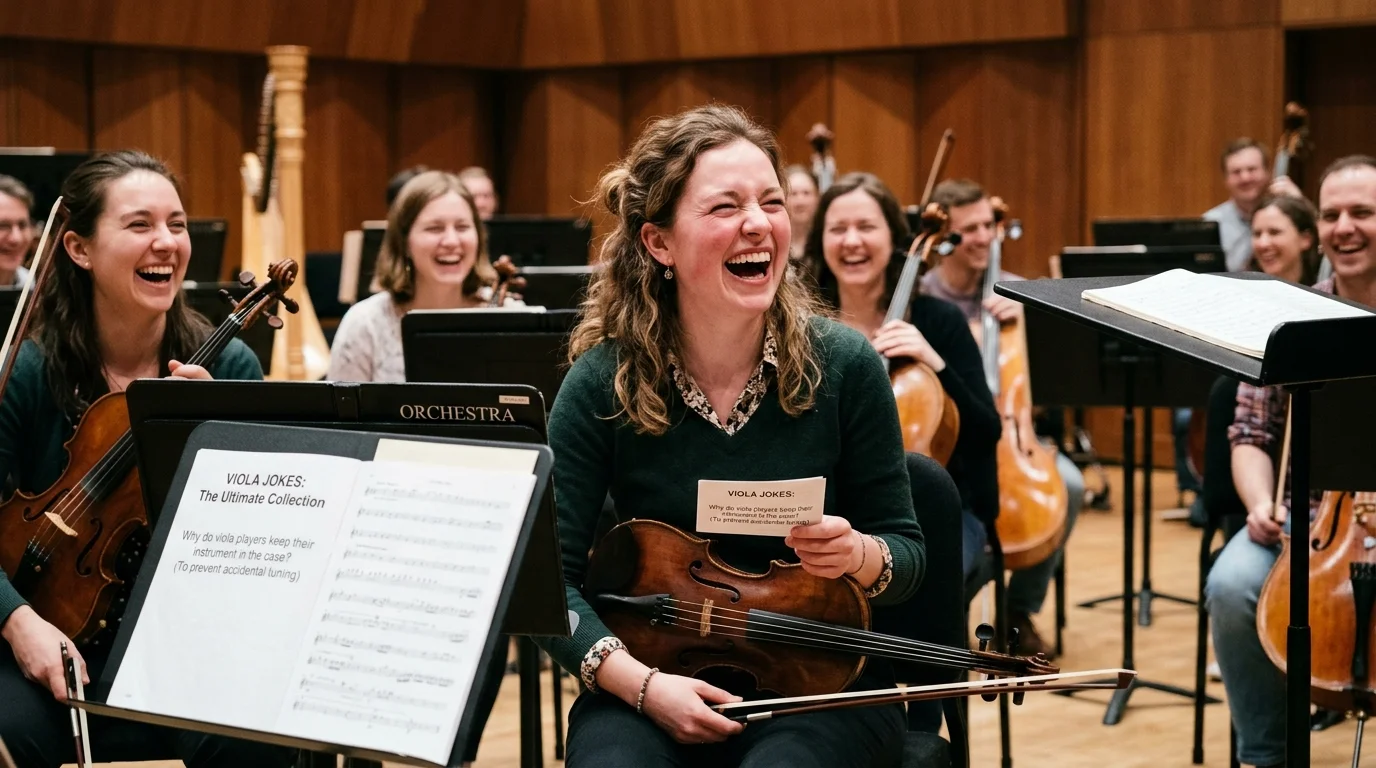 Backstage Warm-Up Giggles 🎻