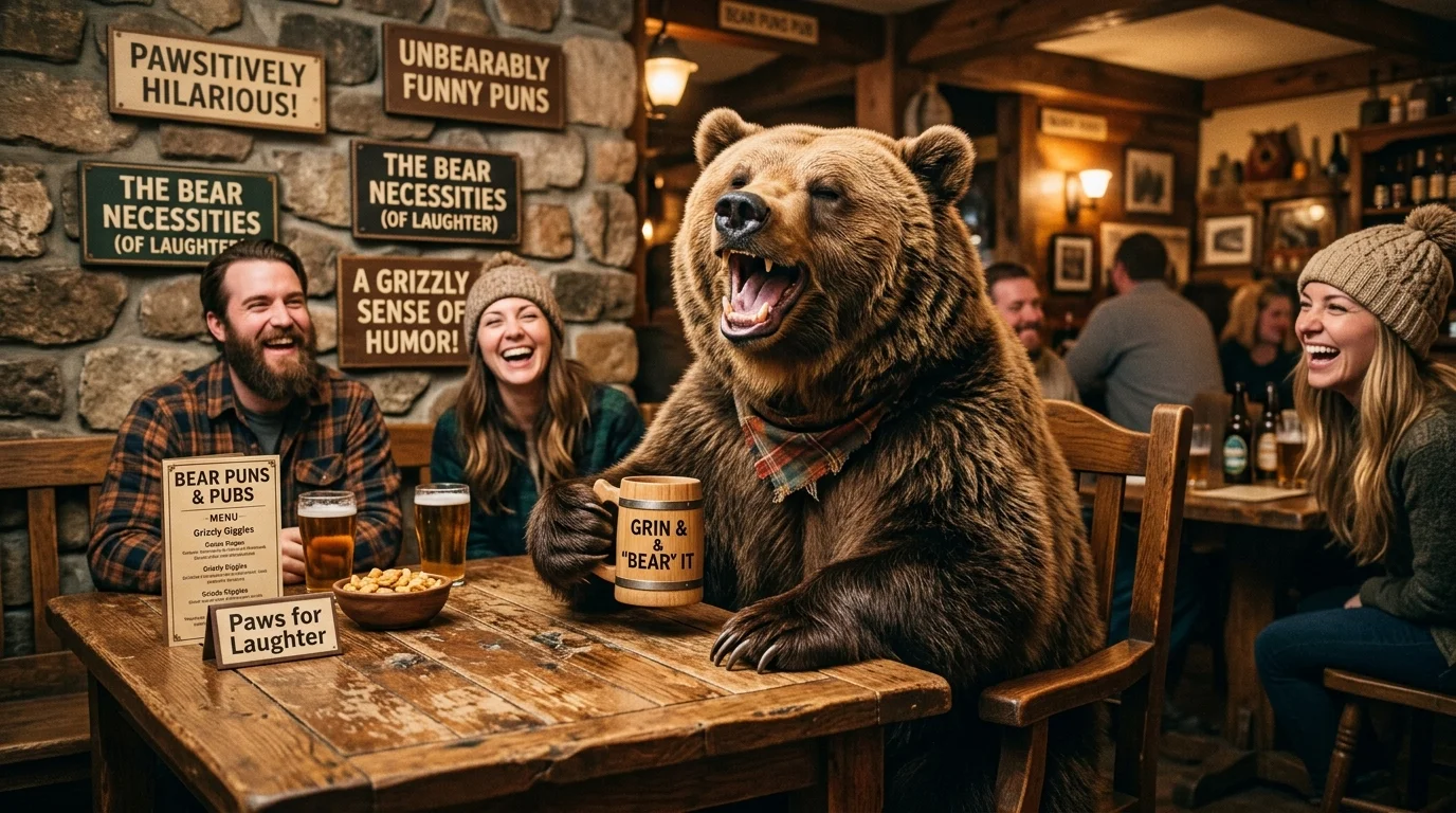 Bear puns one-liners