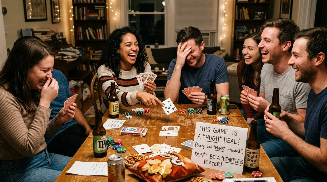Card Game Puns One Liners