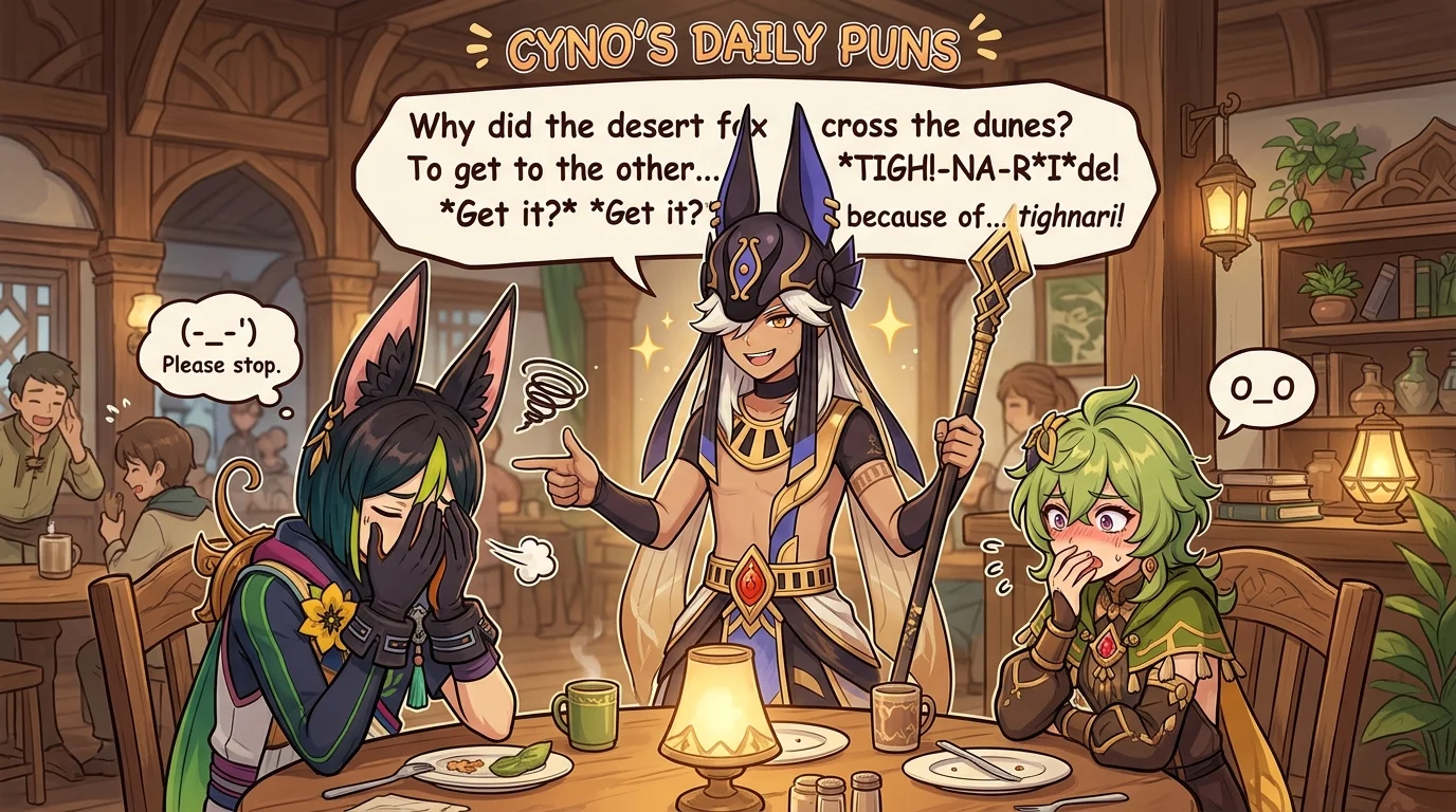 Cyno Puns One-Liners