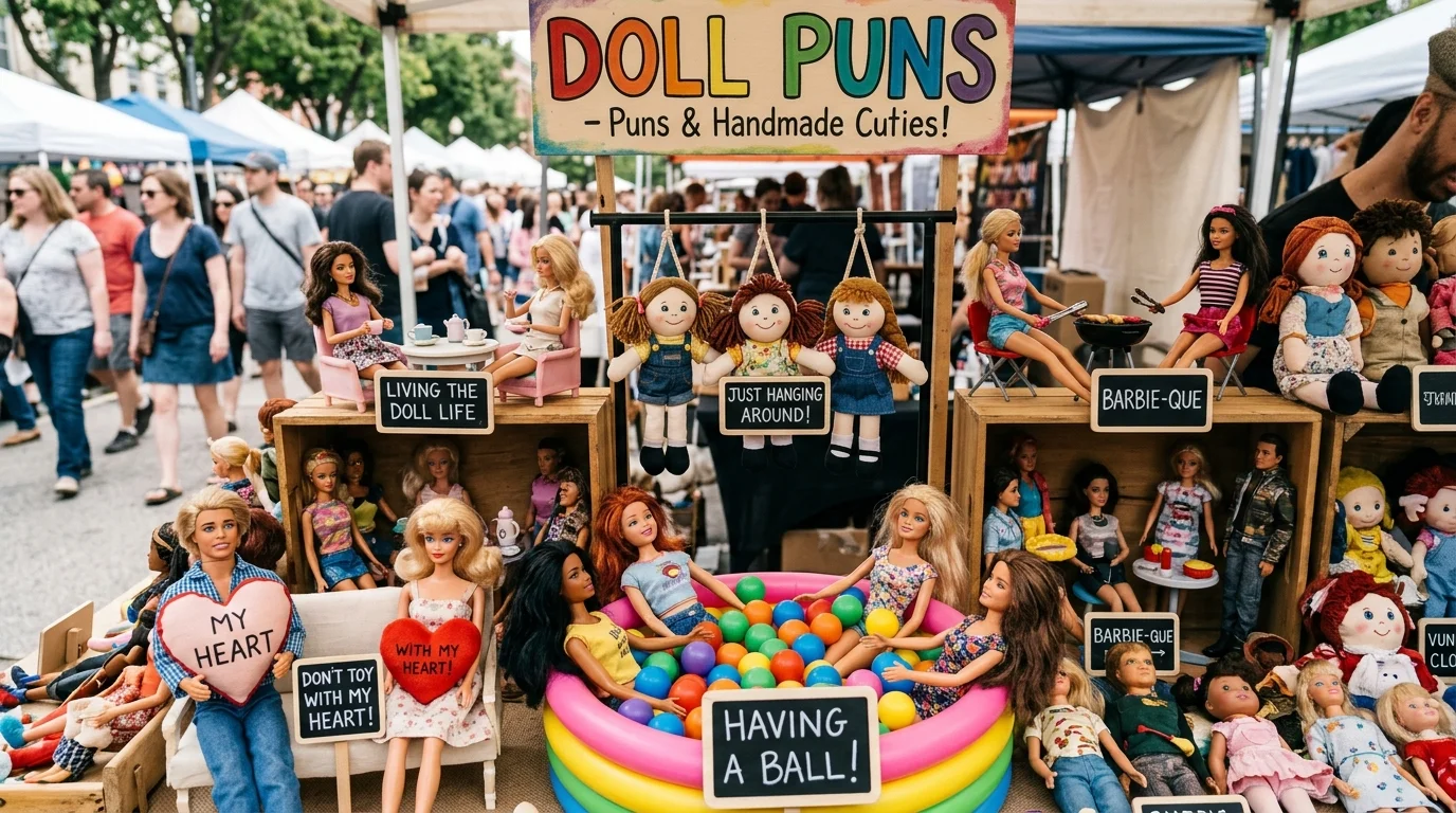 Doll puns one liners