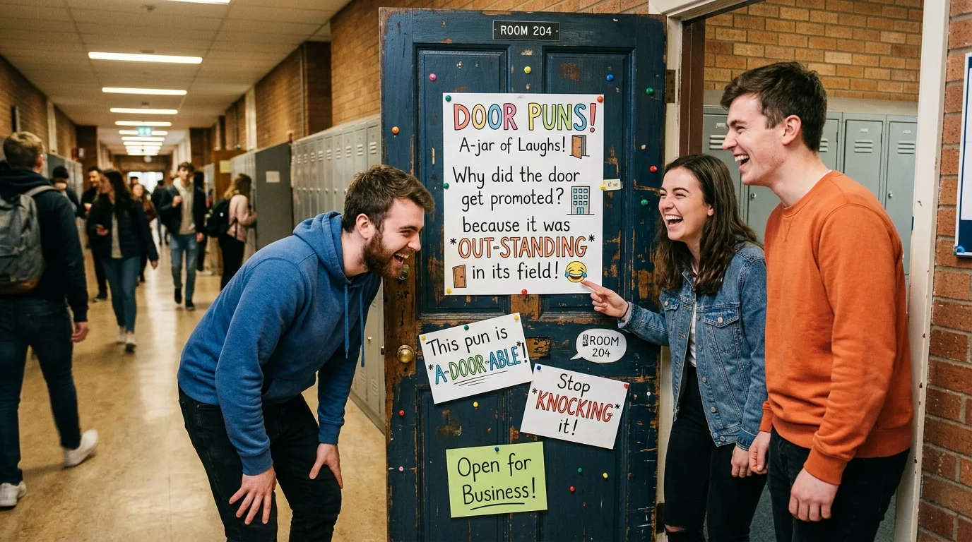 Door Puns One-Liners