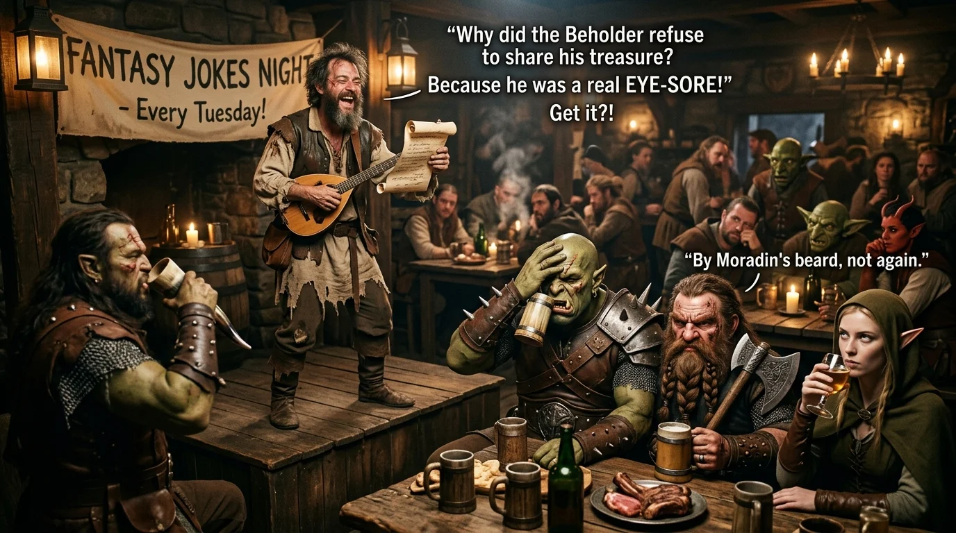 Fantasy Jokes One Liners