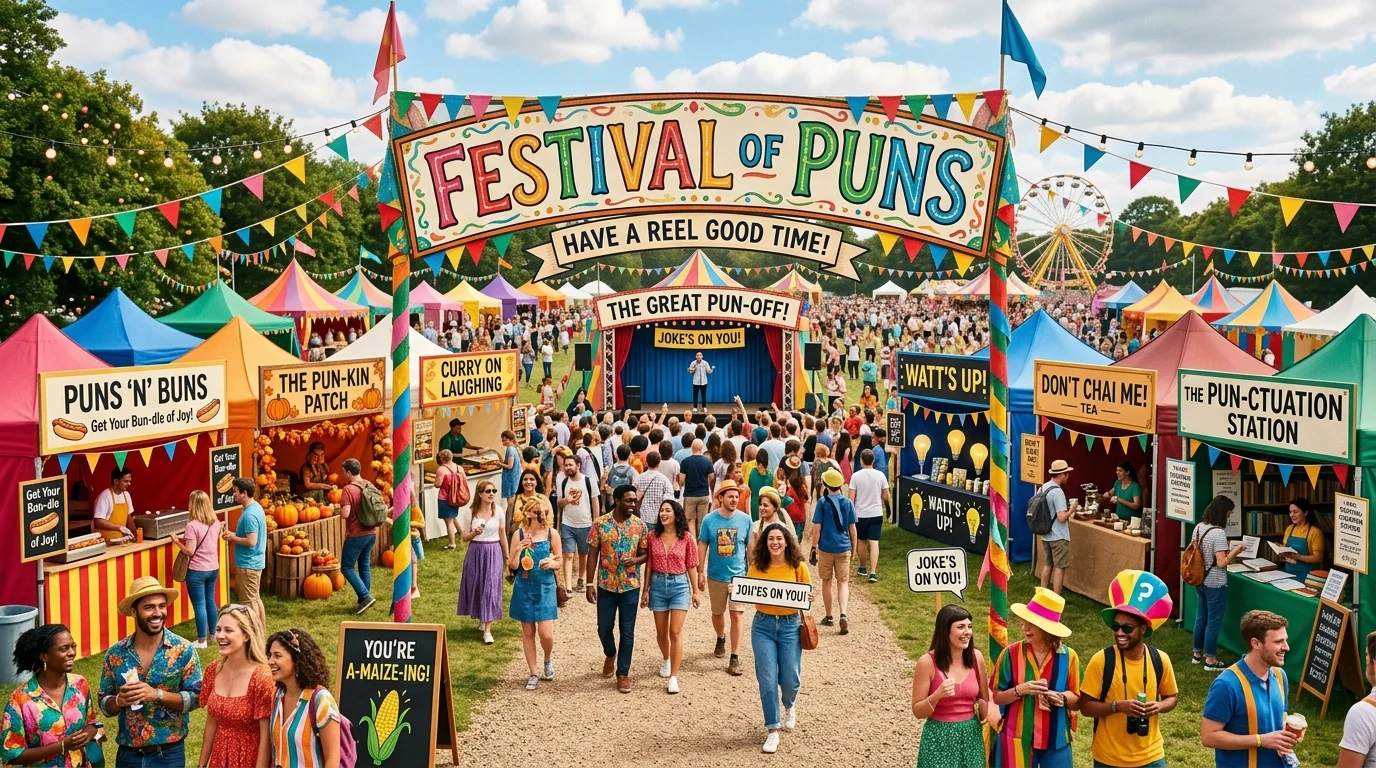 Festival Puns One Liners