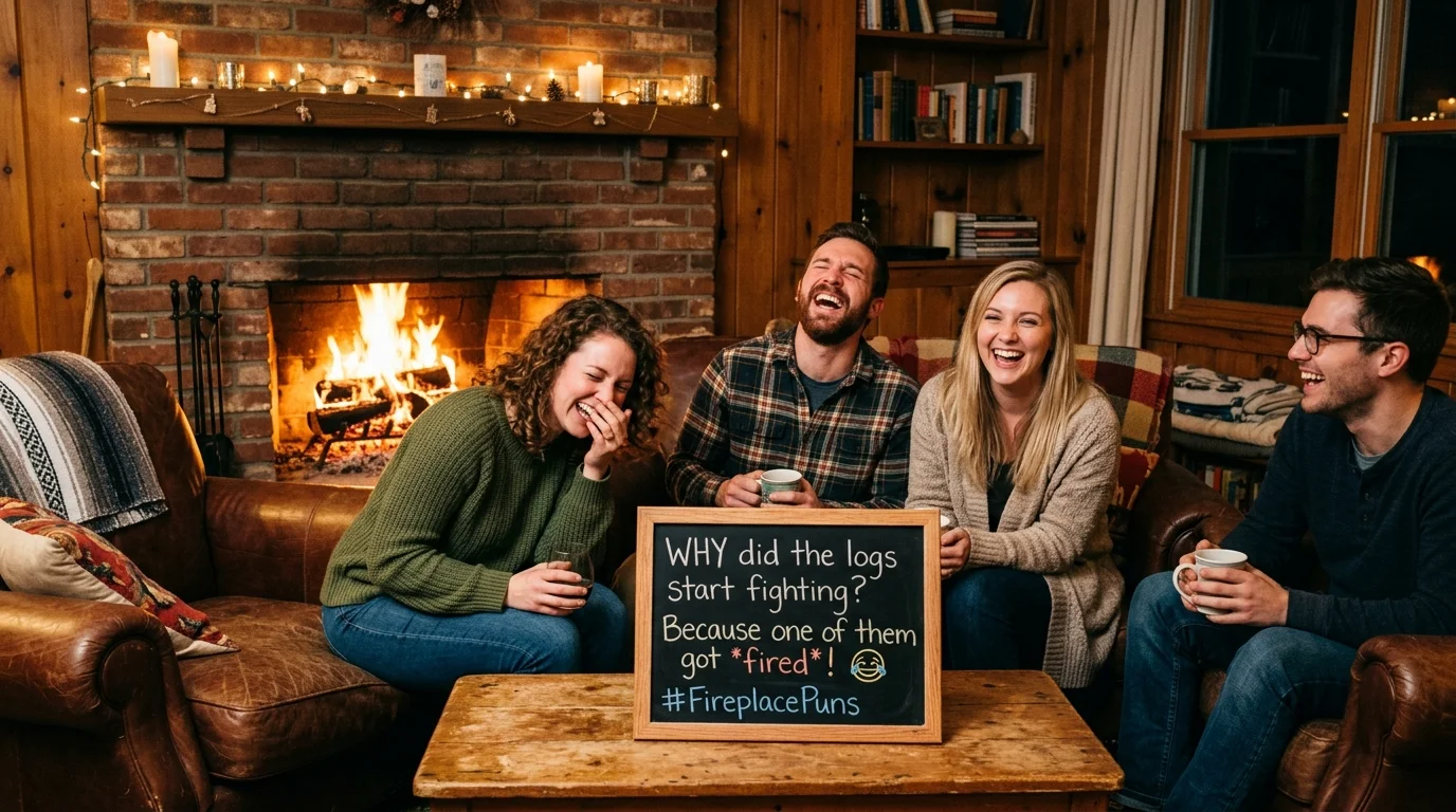 Fireplace Puns One Liners