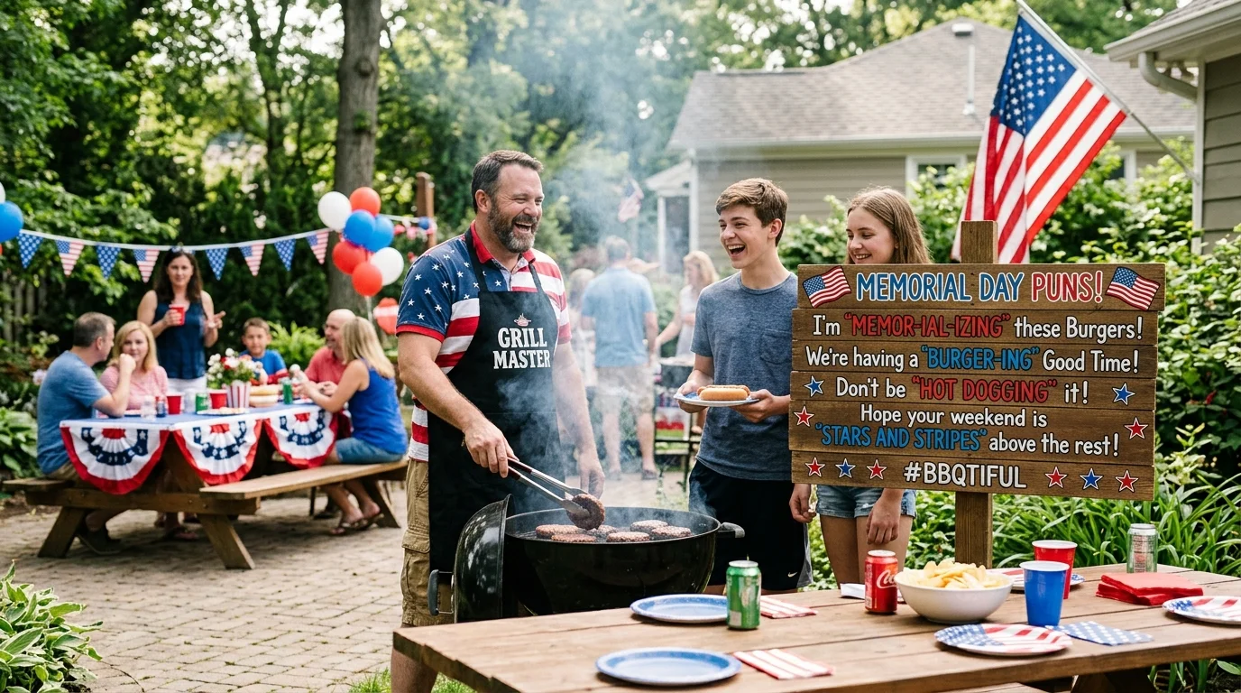Funny Memorial Day Puns One Liners