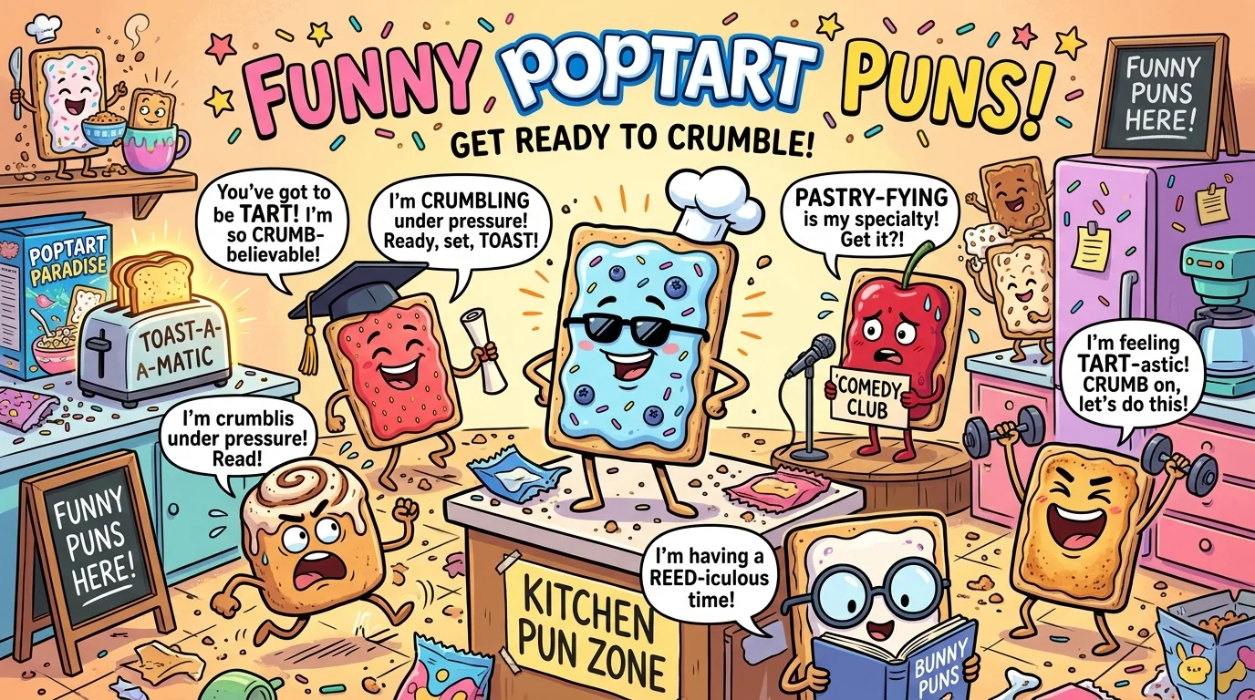 Funny Pop-Tart Puns