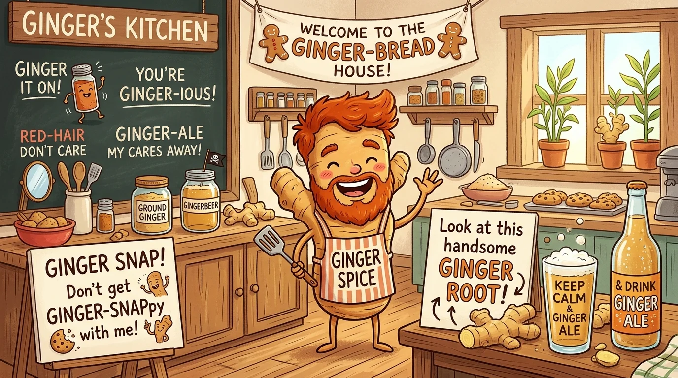 Ginger Puns One-Liners