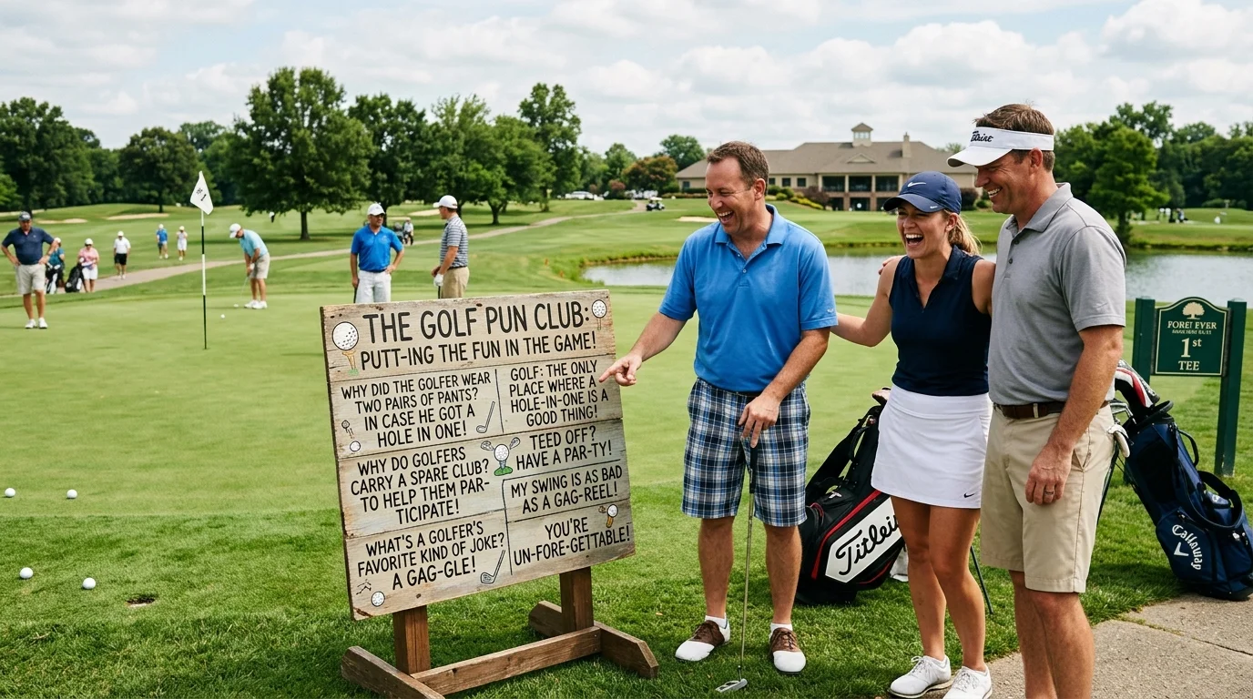 Golf puns one liners