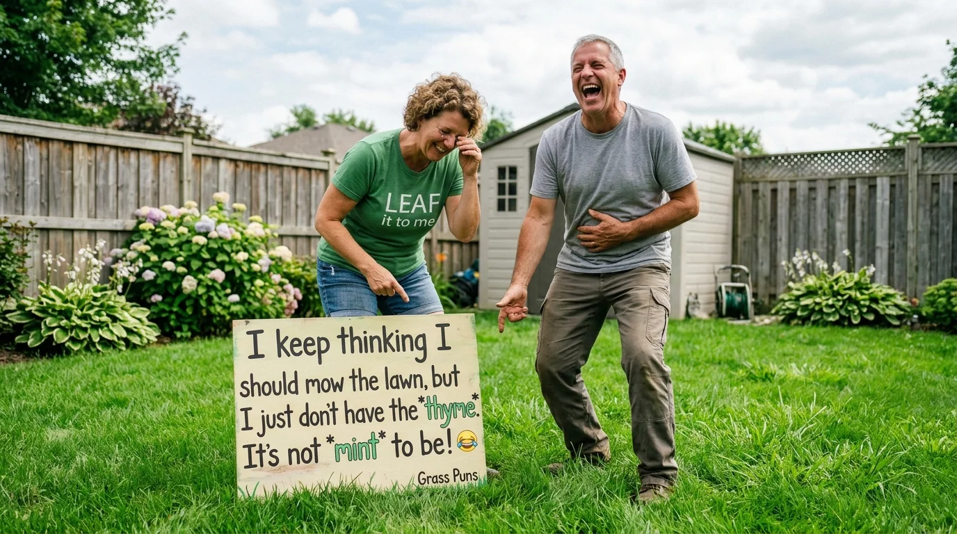 Grass Puns One-Liners