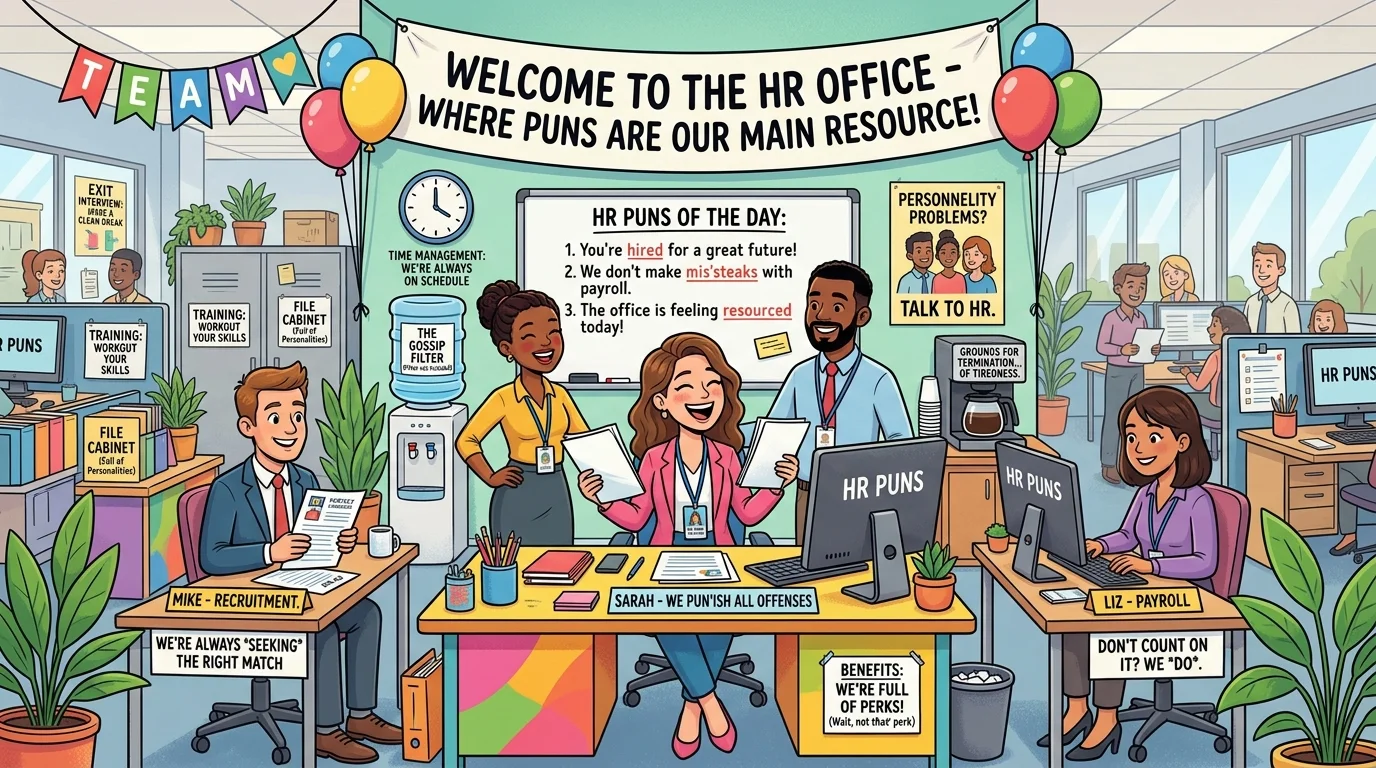 HR Puns One Liners