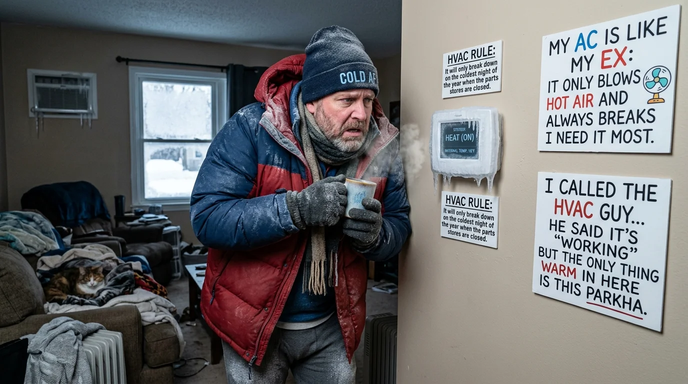 HVAC Jokes One-Liners