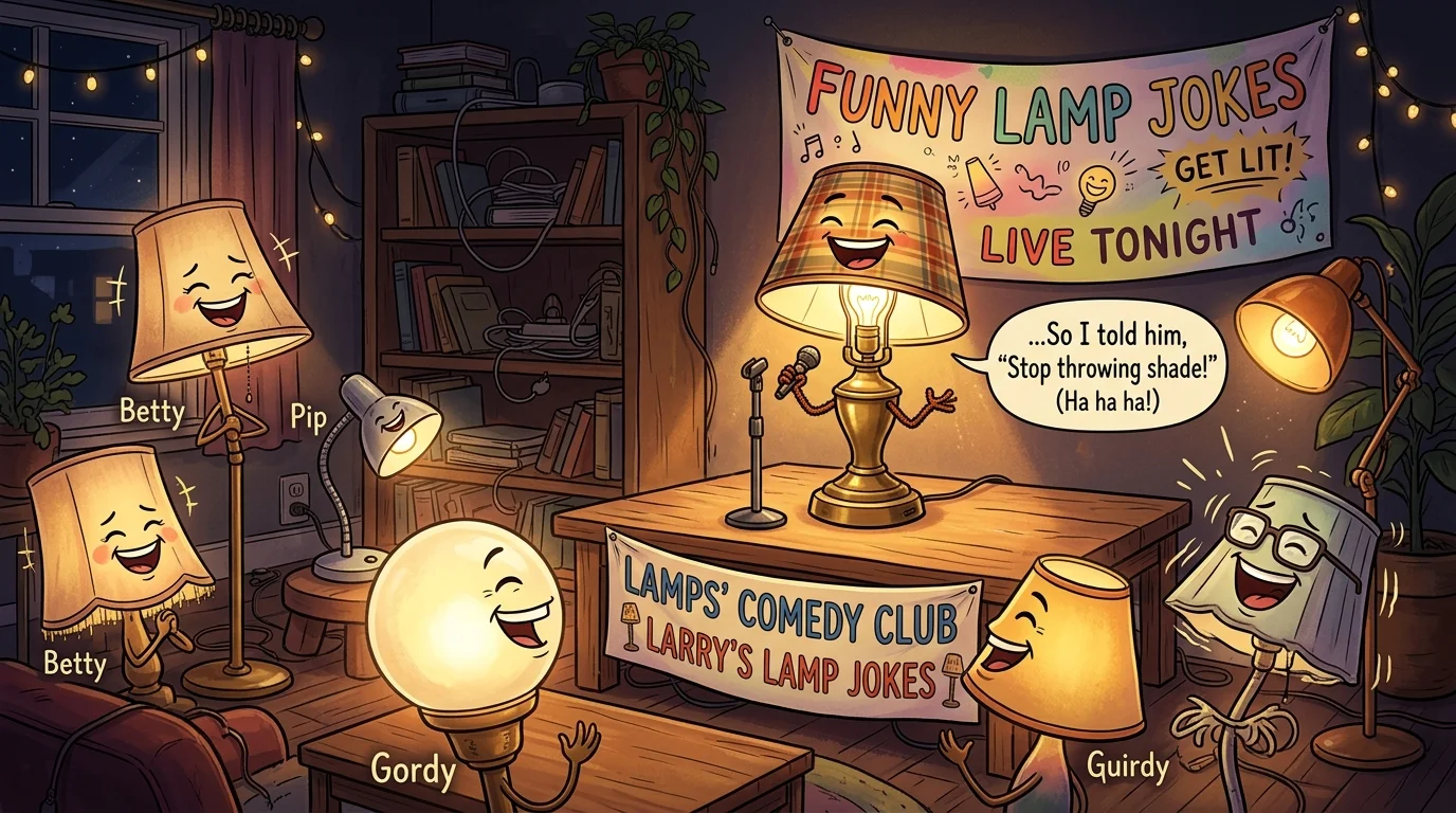 Lamp History & Vintage Humor