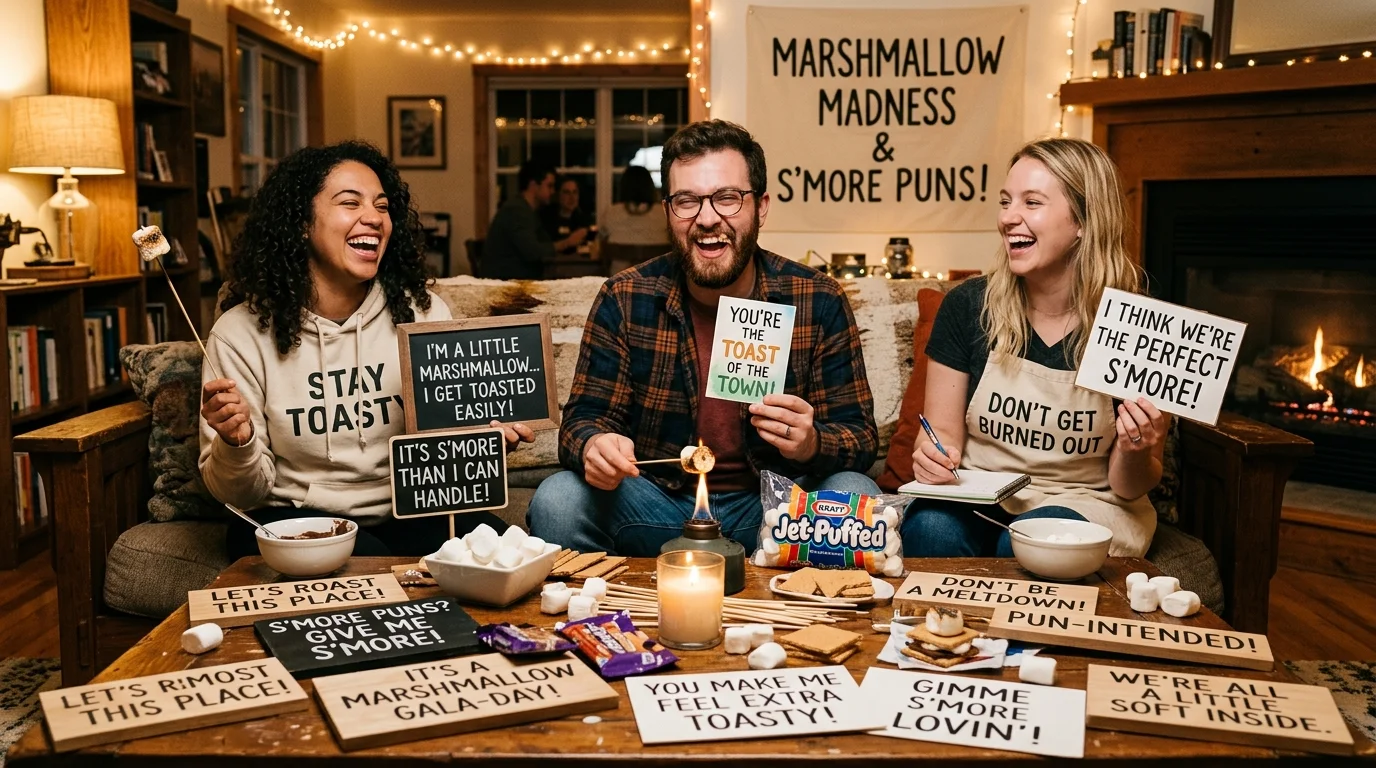 Marshmallow Puns One-Liners