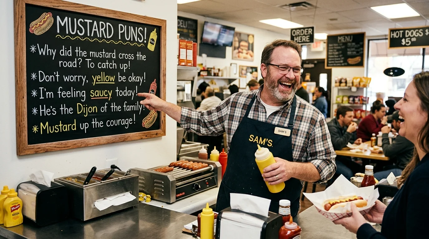 Mustard Puns One Liners