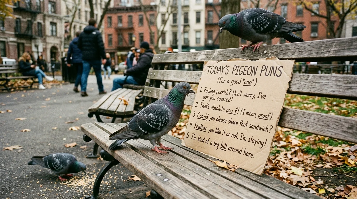 Pigeon Attitude Problems 🐦