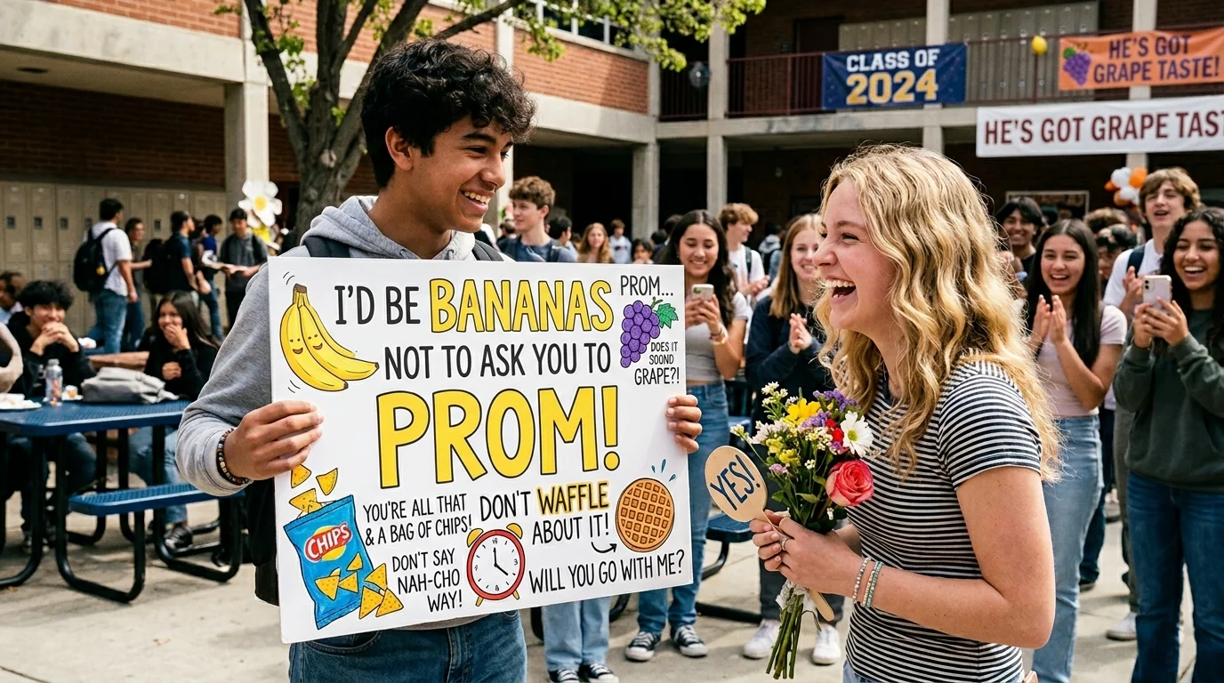 School Club Prom Puns