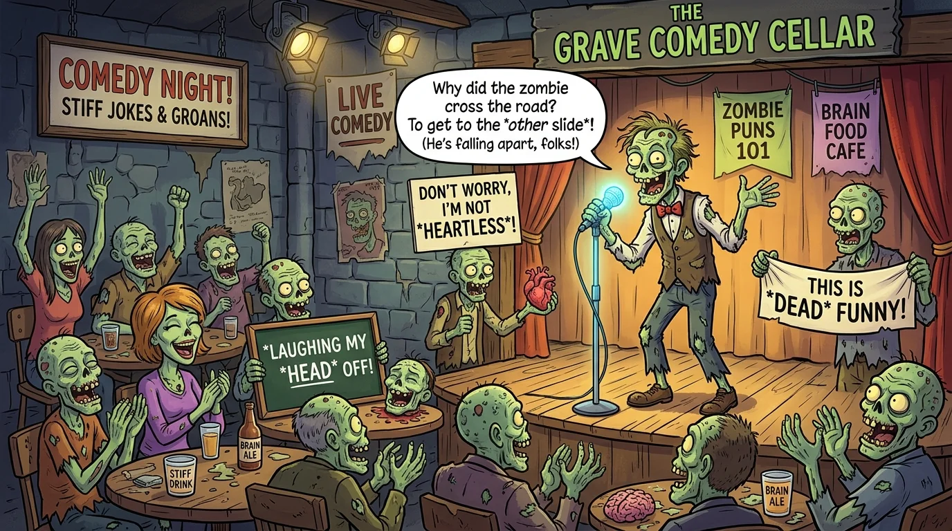 School Zombie Puns
