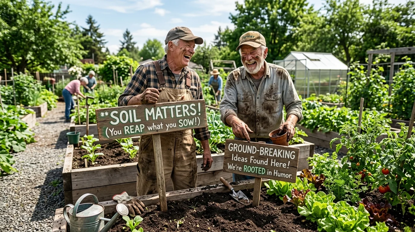 Soil Puns One Liners