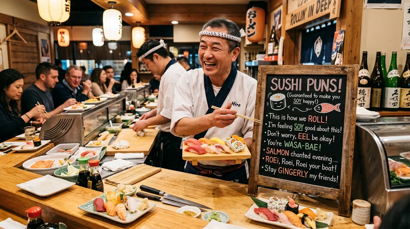 Sushi Puns One Liners