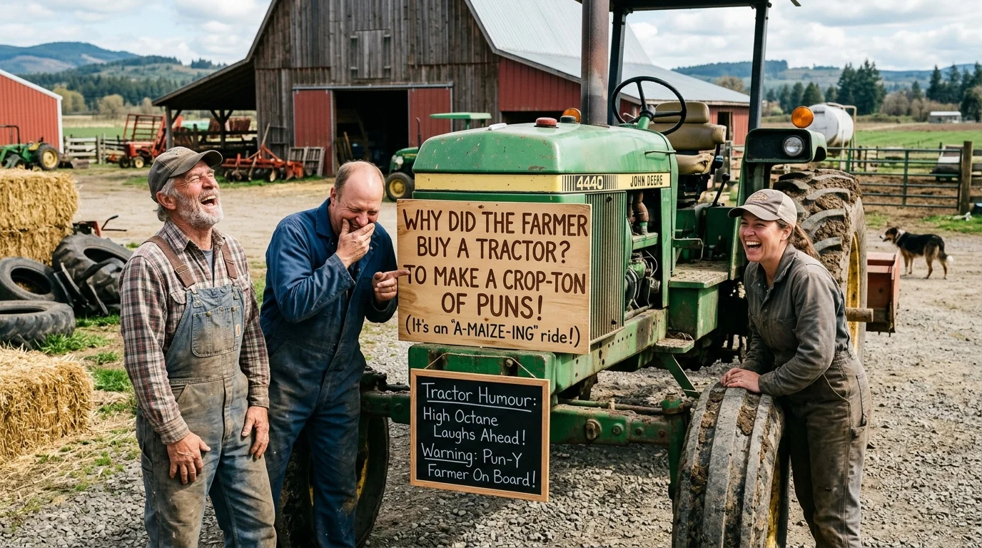 Tractor Puns One Liners